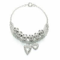 Dames ketting Folli Follie 1N0F027 30 cm