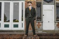 Maatpak Voor Heren | 3-delig Pak | Groen Barleycorn | Scudboat | Peaky Blinders | Peaky Blinders