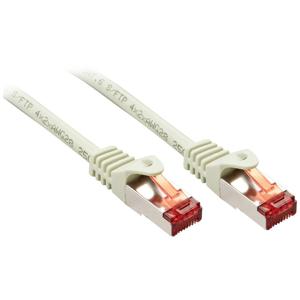 LINDY 47341 RJ45 Netwerkkabel, patchkabel CAT 6 S/FTP 0.50 m Grijs 1 stuk(s)