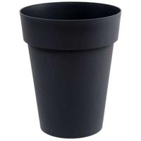 EDA Midden-hoge Toscane vaas - Ø 44 x 53 cm - 50 L - Antraciet grijs