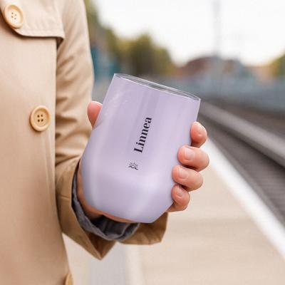 Thermo mok bedrukken - 350 ml - Paars