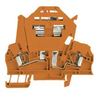 Weidmüller 1315890000 Zekering-serieklem 4 mm Spanveer Oranje 50 stuk(s)