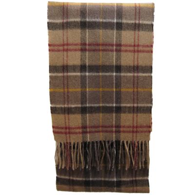 Tartan Cashmere Scarf dress
