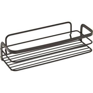 Metaltex doucherek 26x10x6 cm zwart