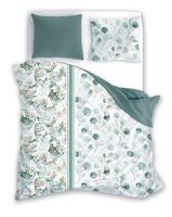 Faro Dekbedovertrek flowers 140 x 200 cm - 70 x 90 cm - thumbnail