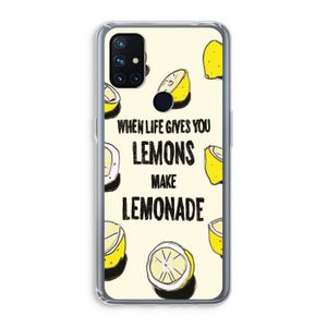 Lemonade: OnePlus Nord N10 5G Transparant Hoesje