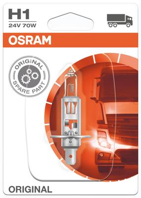 OSRAM Hal.lamp h1 24v 70w sb sockel p14.5s