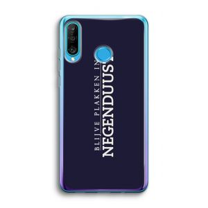 Blijve plakken in Negenduust: Huawei P30 Lite Transparant Hoesje