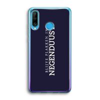 Blijve plakken in Negenduust: Huawei P30 Lite Transparant Hoesje Blijve plakken in Negenduust: Huawei P30 Lite Transparant Hoesje