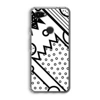 Pop Art #4: Google Pixel 3a Transparant Hoesje