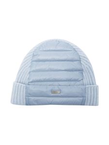 Herno Kids bonnet à empiècements matelassés - Bleu