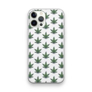 Weed: iPhone 12 Pro Transparant Hoesje