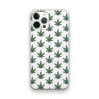 Weed: iPhone 12 Pro Transparant Hoesje