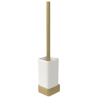 Toiletborstelset Haceka Aline Gold 41,4 cm Aluminium Mat Goud