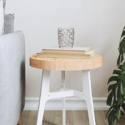 Tafelblad rond Ø30x3 cm massief grenenhout