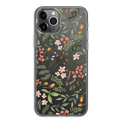Sweet little flowers: iPhone 11 Pro Transparant Hoesje