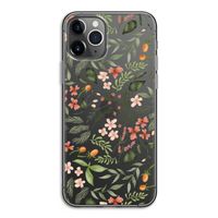Sweet little flowers: iPhone 11 Pro Transparant Hoesje