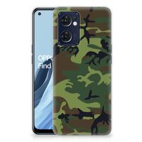 OPPO Reno 7 5G | Find X5 Lite TPU bumper Army Dark