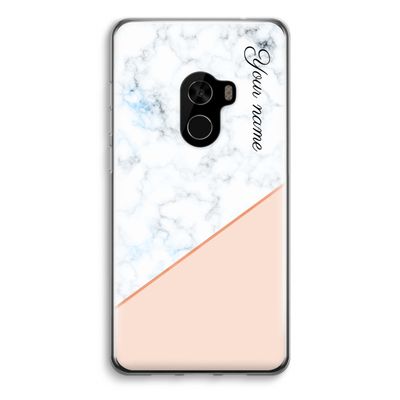 Marmer in stijl: Xiaomi Mi Mix 2 Transparant Hoesje