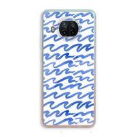 Blauwe golven: Xiaomi Mi 10T Lite 5G Transparant Hoesje