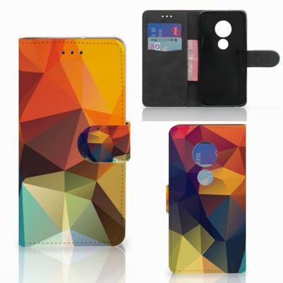 Motorola Moto G7 Play | Book Case | Polygon Color