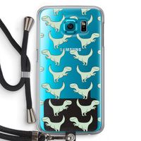 Dinos: Samsung Galaxy S6 Transparant Hoesje met koord