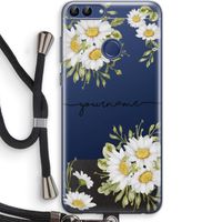 Daisies: Huawei P Smart (2018) Transparant Hoesje met koord
