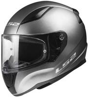 LS2 integraalhelm "ff353 rapid ii solid" helmet ff353 rapid ii solid m titanium matt