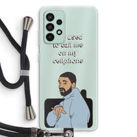 Hotline bling: Samsung Galaxy A52s 5G Transparant Hoesje met koord