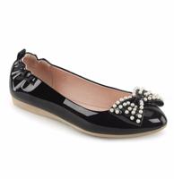 Ballet Flats Pearl Bow -38