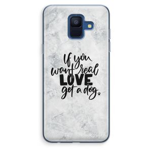 Partner in crime: Samsung Galaxy A6 (2018) Transparant Hoesje