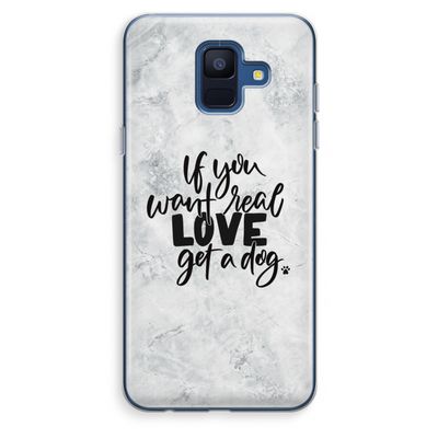 Partner in crime: Samsung Galaxy A6 (2018) Transparant Hoesje