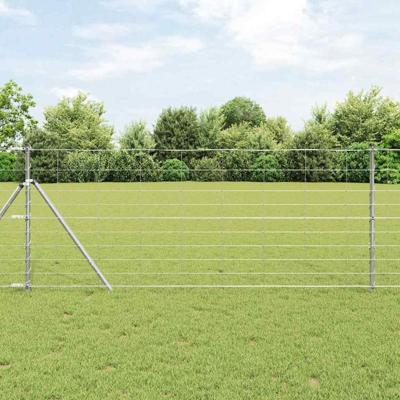 Weidehekwerk Zilver 50 x 1 m Gegalvaniseerd staal