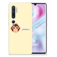 Xiaomi Mi Note 10 Pro Telefoonhoesje met Naam Monkey - thumbnail