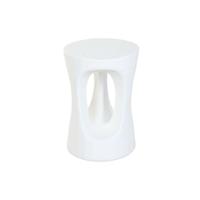 Bijzettafel Home ESPRIT Wit 35,5 x 35,5 x 51 cm