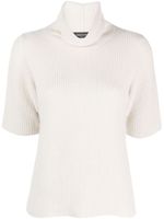 Fabiana Filippi waffle-knit roll-neck T-shirt - Tons neutres - thumbnail