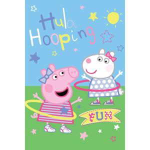 Peppa Pig Fleecedeken, Fun - 110 x 140 cm - Polyester