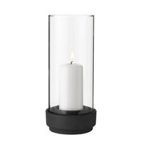 Stelton Home Windlicht 24,5 cm zwart Stelton Home Windlicht 24,5 cm zwart