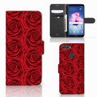Huawei P Smart Hoesje Red Roses - thumbnail