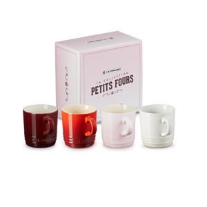 LE CREUSET - Petit Fours - Koffiebekers 0,20l 4-dlg