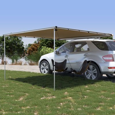 VidaXL Luifel voor camper en caravan 3x3x2,15 m beige VidaXL Luifel voor camper en caravan 3x3x2,15 m beige