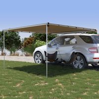 VidaXL Luifel voor camper en caravan 3x3x2,15 m beige - thumbnail