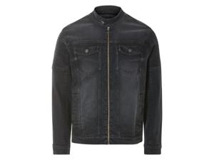LIVERGY Heren spijkerjas (Grijs, XL)