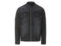 LIVERGY Heren spijkerjas (Grijs, XL)