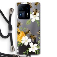 No flowers without bees: Xiaomi Mi Mix 4 Transparant Hoesje met koord