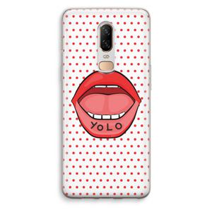 Yolo Denise: OnePlus 6 Transparant Hoesje