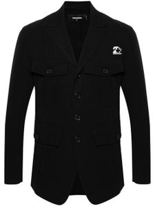 DSQUARED2 blazer Military - Noir