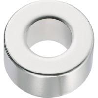 Conrad Components 506000 Permanente magneet Ring (Ø x h) 20 mm x 10 mm N35 1.18 - 1.24 T Grenstemperatuur (max.): 80 °C