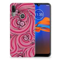 Motorola Moto E6 Plus | Hoesje maken | Swirl Pink