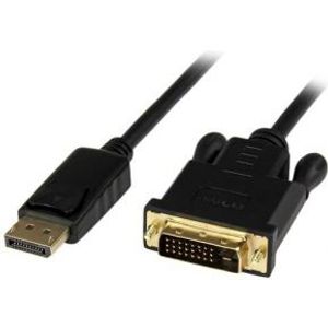 StarTech.com 91 cm DisplayPort naar DVI actieve adapterconverterkabel zwart